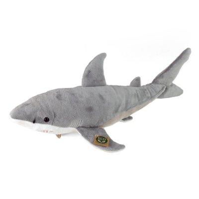 Rappa Pluche witte haai 51 cm ECO-FRIENDLY