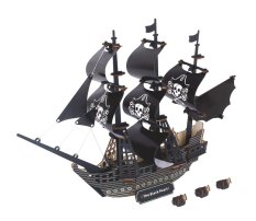 Woodcraft Puzzle 3D en bois Bateau pirate Black Pearl