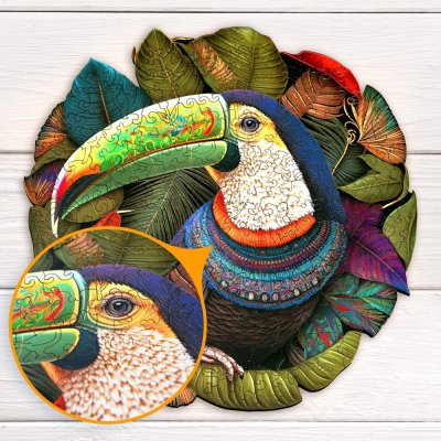 EscapeWelt Puzzle di Legno Tucano 500 pezzi