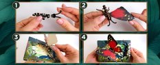 EscapeWelt Puzzle 3D de Madera Mariposa