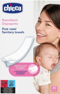 CHICCO Postpartum-Pads 30 Stk