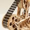 RoboTime Rompecabezas mecánico de madera 3D Proyector de película