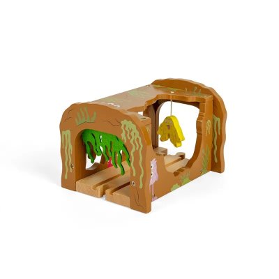 Bigjigs Rail Drveni tunel Čudovišta