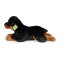 Rappa Chien en peluche Rottweiler couché 39 cm ECO-FRIENDLY
