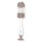 BABYONO Brosse pour nettoyer biberons et tétines 2 en 1 avec ventouse grise