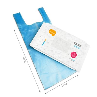 BABYONO Duftende Beutel für die Entsorgung von Windeln 100 Stk.