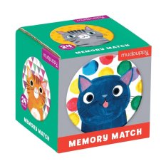 Mudpuppy Mini gra memory Koty
