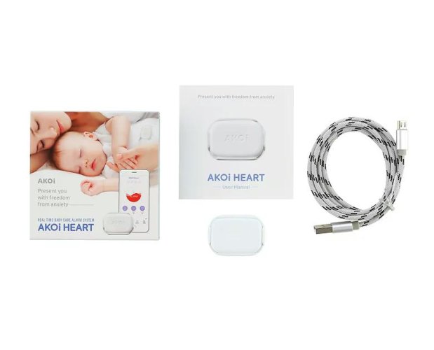 AKOi Monitor de respiración cardíaca 3 en 1 multifuncional