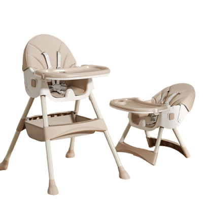 Silla de comedor infantil 2 en 1 Confort - Beige
