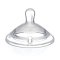 CHICCO Sauger für Natural Feeling Flasche Silikon schneller Durchfluss 6m+ 2 Stk.