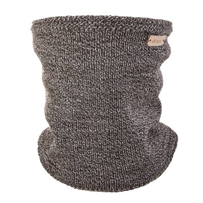 Komplet: dzianinowa czapka i ocieplacz na szyję Outlast ® - czarno-biały