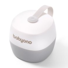 BABYONO Étui à sucette blanc