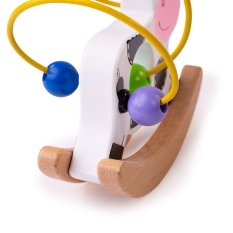 Bigjigs Baby Motorik Labyrinth Schaukel Kuh
