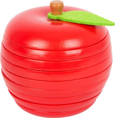 small foot Apfel-Puzzle mit Würmern