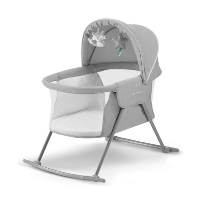 KINDERKRAFT Lit bébé 3 en 1 Lovi Gris