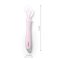 Colher de silicone BABYONO - rosa 6m+