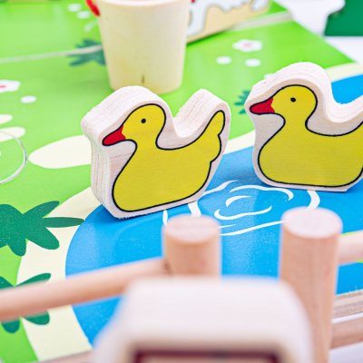 Bigjigs Toys Großer Bauernhof aus Holz