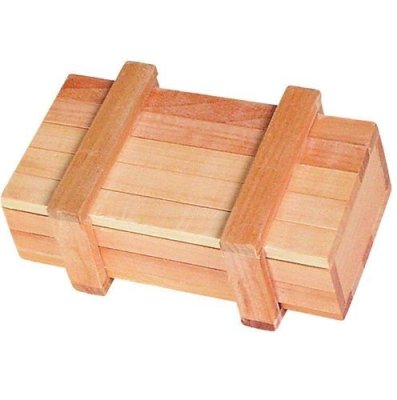 Goki Wooden box with a secret drawer