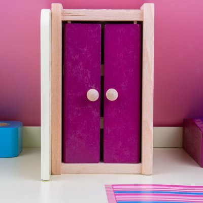 Bigjigs Toys Puppenhausmöbel aus Holz