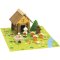 Jeujura Wooden Construction Set 50 Pieces Beehive