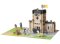 Jeujura Jeu de construction en bois 270 pièces Château avec catapulte