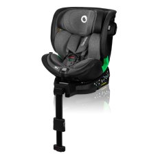 LIONELO Bilbarnstol Harmony i-Size (40-150 cm) Grå Grafit Läder