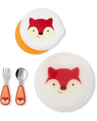 SKIP HOP Zoo Dining set 5 pcs Fox 12m+