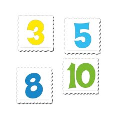 Larsen Edukativne puzzle Brojevi 1-10 10 dijelova