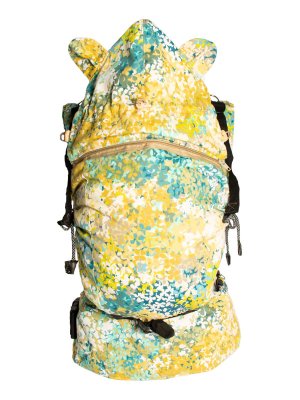 Monkey Mum® Lahka kapuca za prenosni voziček Carrie - Cvetoči travnik