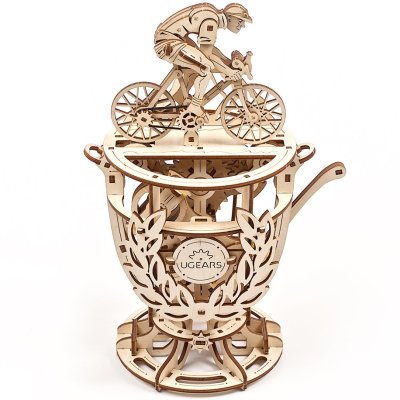 Ugears 3D Wooden Mechanical Puzzle Self-Propelled Cyclist