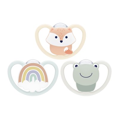NUK Dudlík Space Frog in Box 0-6m