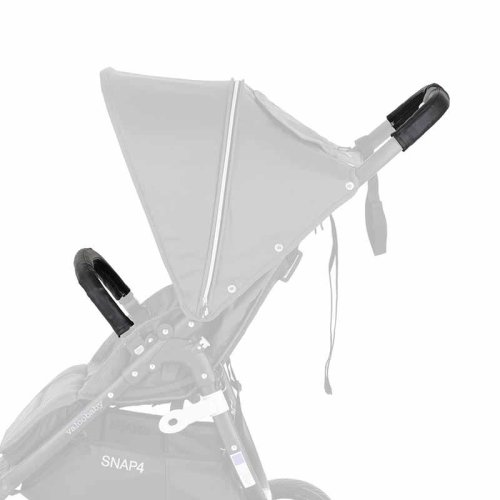 VALCO BABY Eco lederen hoes voor handvat en handgreep Snap 4 Zwart