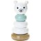 Vilac Holz Stapelturm Trauriger Teddy