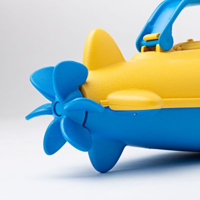 Green Toys Łódź podwodna niebieska rączka