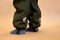 Monkey Mum® Softshell jumpsuit met membraan - Vossen en paddenstoelen - maat 98/104, 110/116