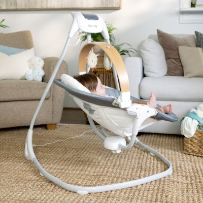 INGENUITY Leagăn muzical balansoar Parker™ 0l+, până la 9 kg
