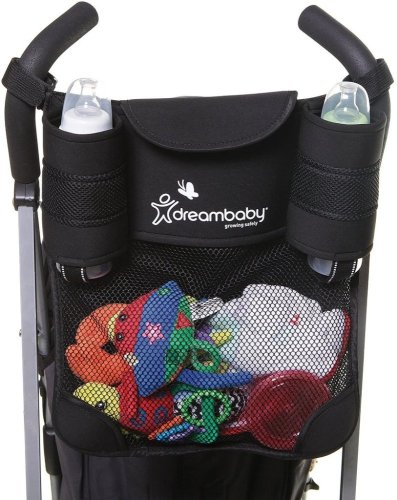 DREAMBABY Organizer per passeggino con due portabicchieri