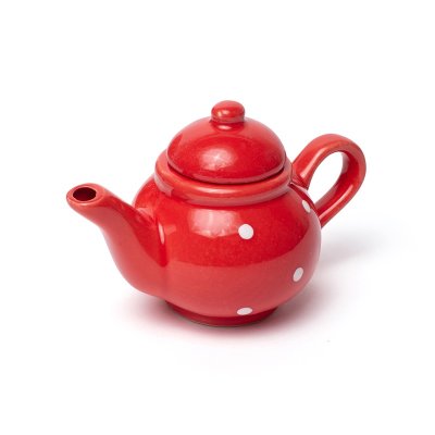 Bigjigs Toys Rot gepunktetes Teeservice