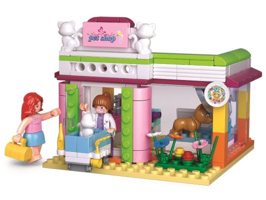Sluban Girls Dream Holidays M38-B0602 Klinika weterynaryjna