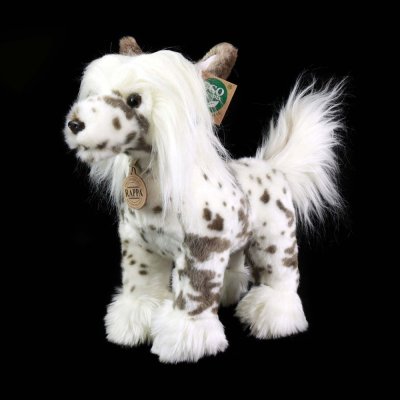 Rappa Câine de pluș Chinezesc cu creastă în picioare 25 cm ECO-FRIENDLY