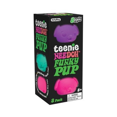 Schylling NeeDoh Squish Anti-Stress Welpen 3 Stk.