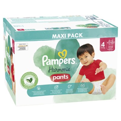 2x PAMPERS Bragas para pañales Harmonie Pants talla 4 (74 piezas) 9-15 kg