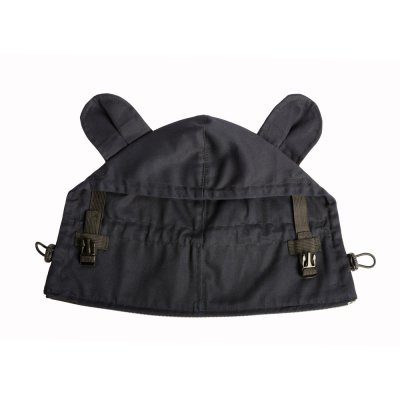 Monkey Mum® Svetla kapuca za prenosni voziček Carrie - Silver Dark