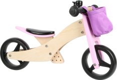 small foot Laufrad Trike 2in1 rosa