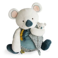Doudou Koala Yoca med plats för pyjamas 40 cm