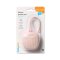 BABYONO Silikonhülle für Schnuller rosa 0m+