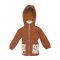 Gyermek softshell kabát Monkey Mum® membránnal - Őszi levelek