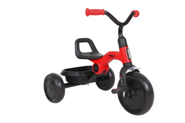 QPLAY Rowerek Trójkołowy Ant Red, wiek 2-6 lat