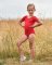 Mädchen Ballett, Gymnastik Trikot, rot