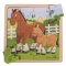 Puzzle Bigjigs Toys - Koń ze źrebięciem